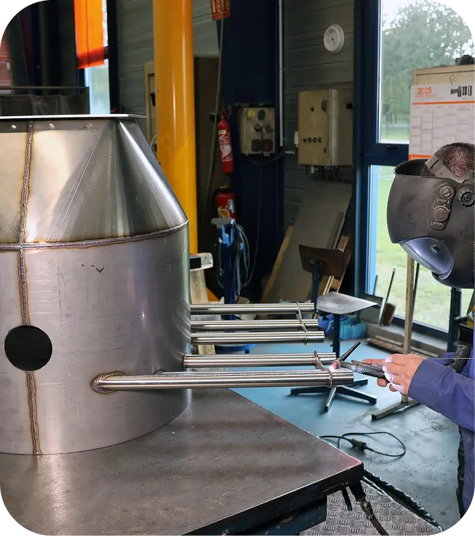 mécano soudure Métalia Industrie