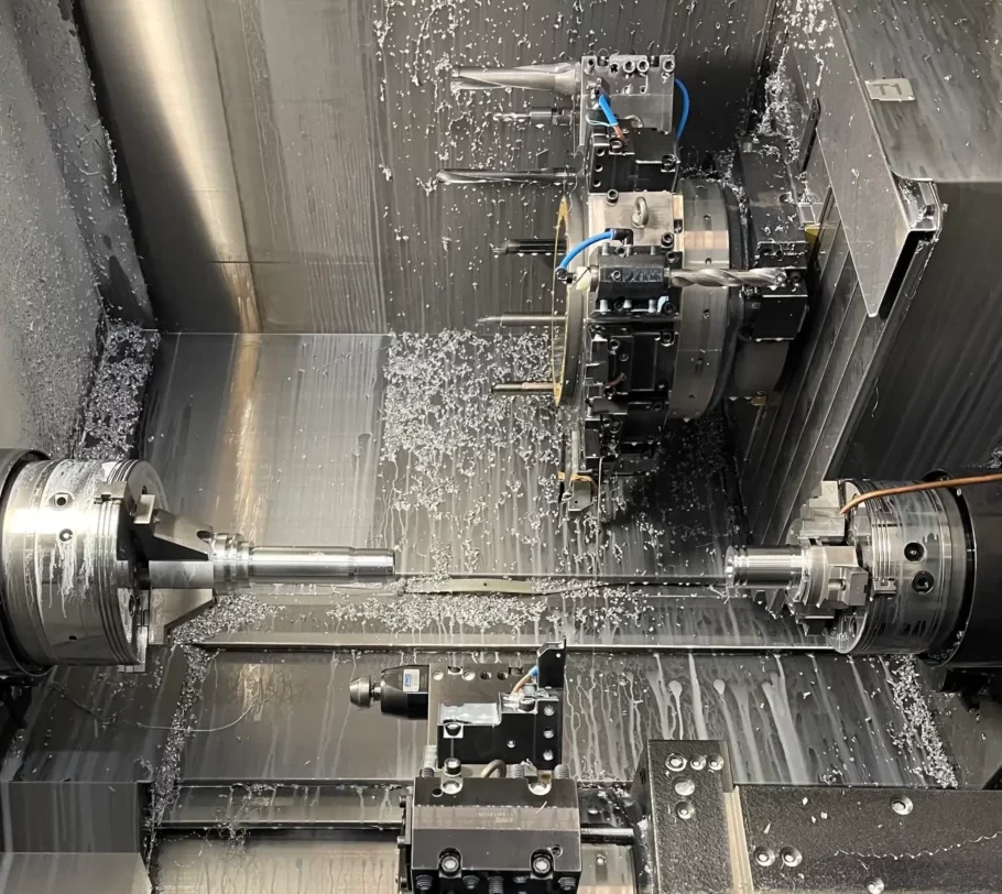 tour bi-broches bi-tourelles